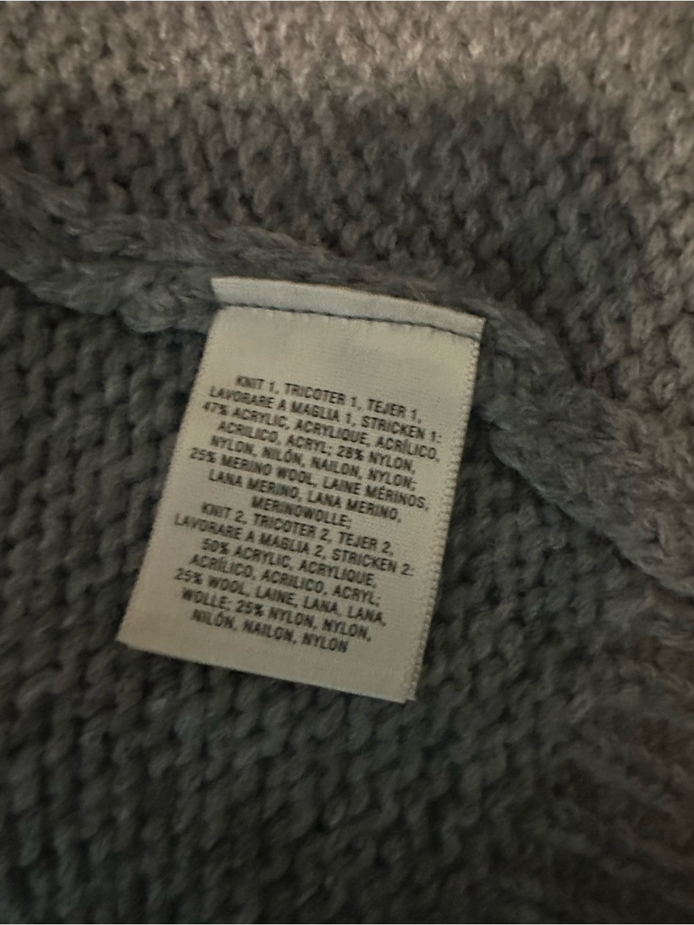 Anthropologie angel of the north gray cardigan sm - Picture 5 of 5